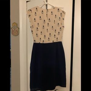 Lovely owl Midi dress!!! With glasses!!!